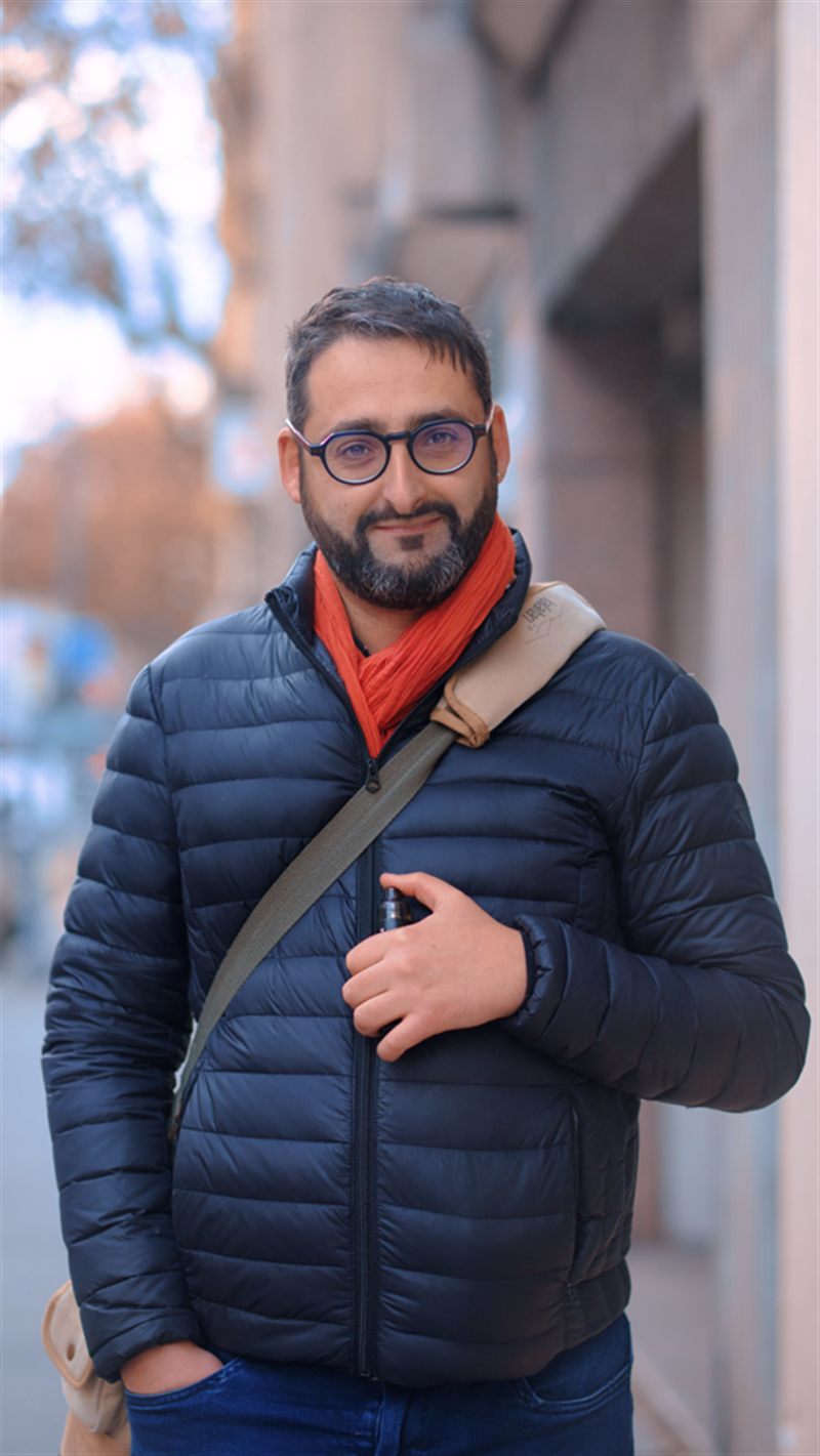 Portrait de Gérard, fondateur de Illicobadge